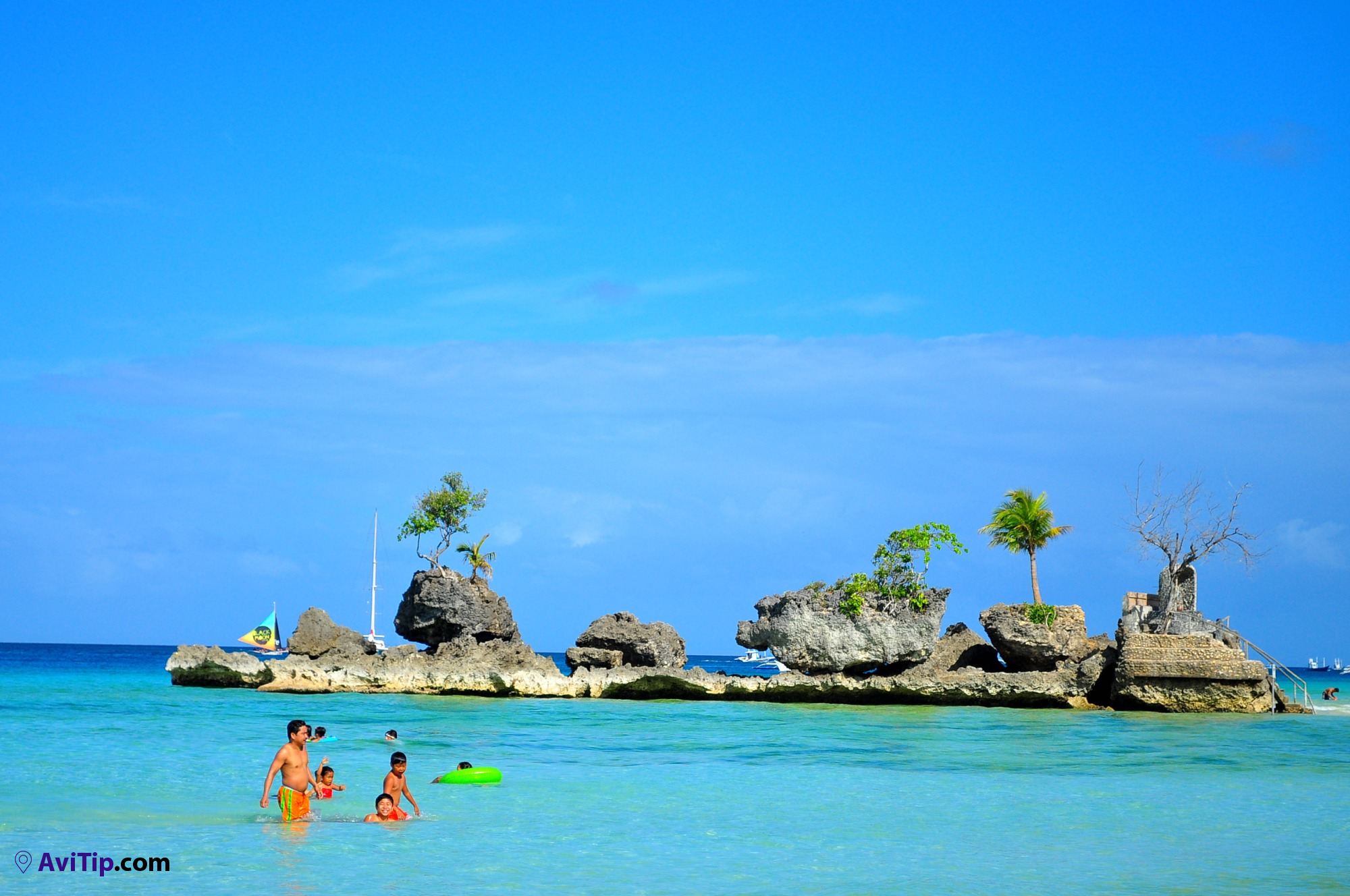 Island hopping Боракай