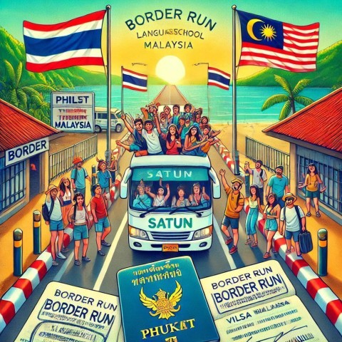 Border run from Krabi…